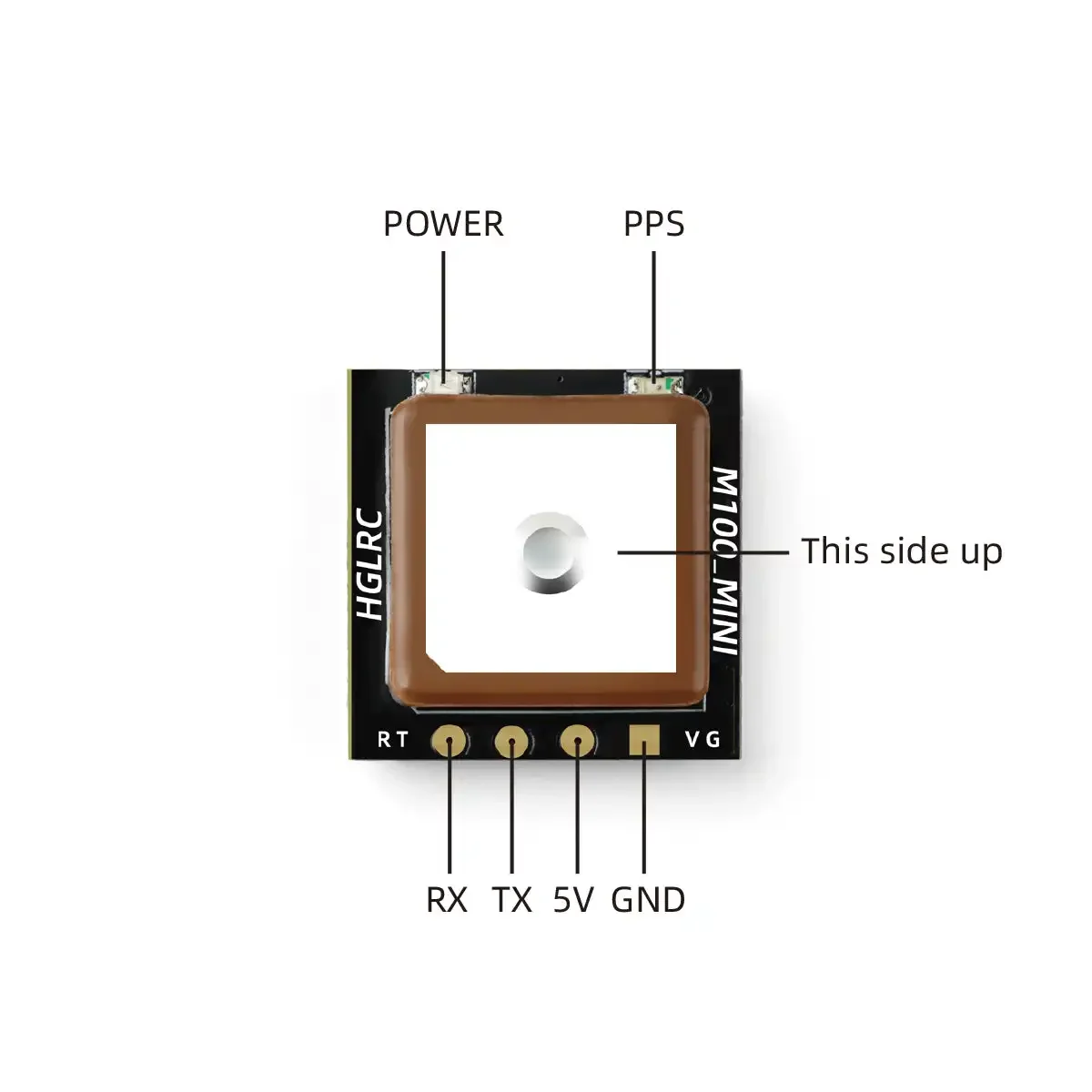 Module GPS HGLRC M100 MINI M10 - Drone Racing Antenna avis et prix